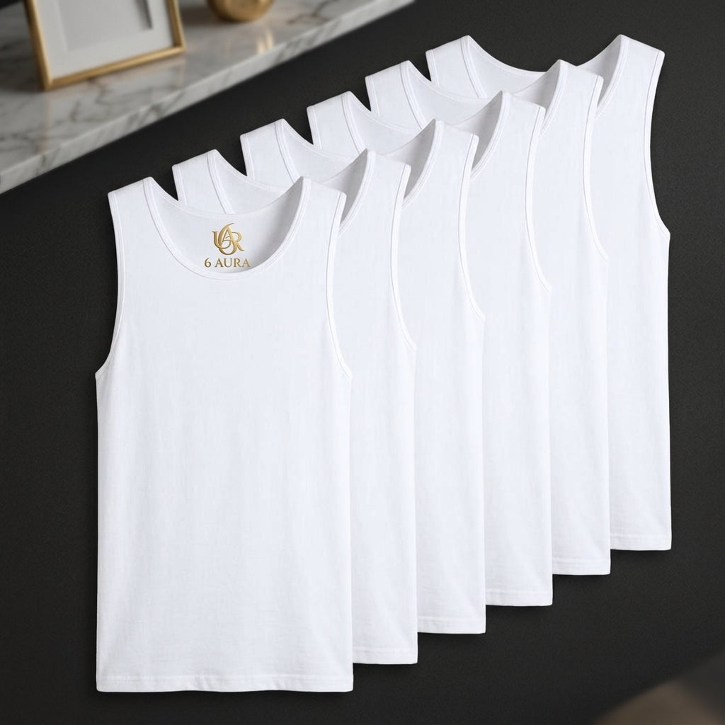 Men's luxury vest sleeve less (Pack of 6)