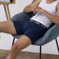 6 Aura Men’s Boxer Shorts – Navy